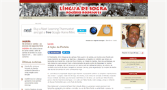 Desktop Screenshot of linguadesogra.galeriadosamba.com.br